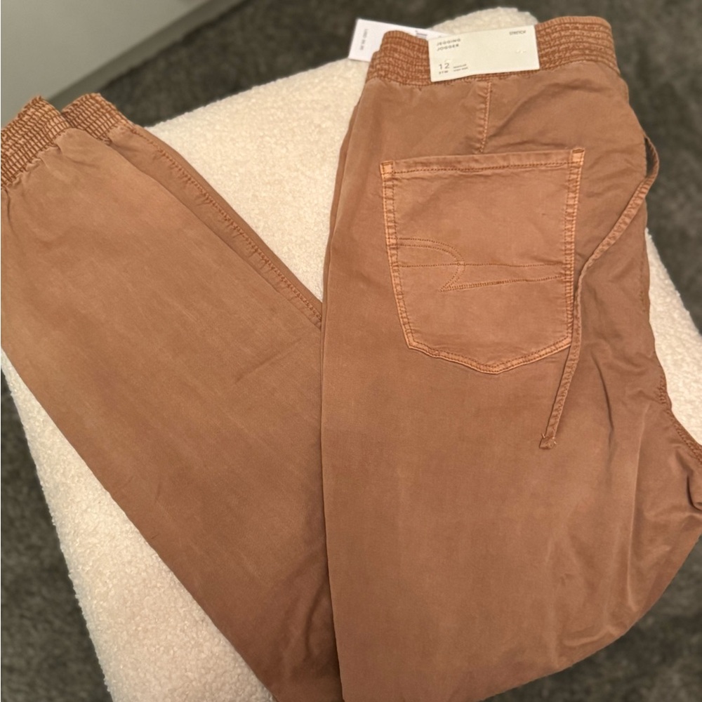 Casual Brown Jogger Pants